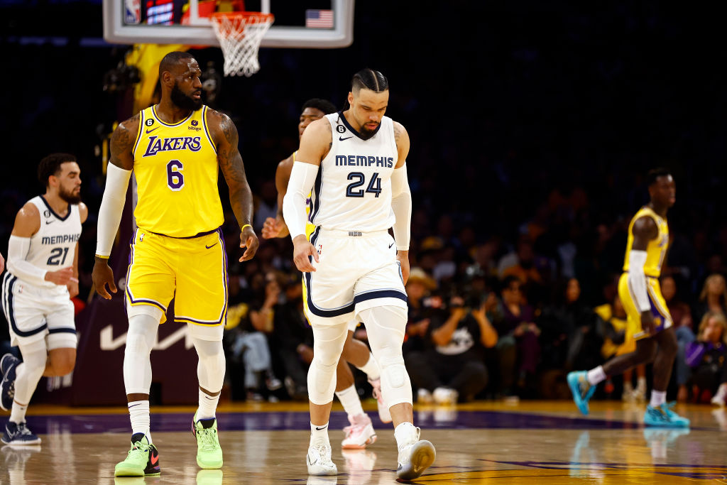 Dillon Brooks and LeBRON