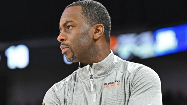 Oklahoma State basketball coach Mike Boynton