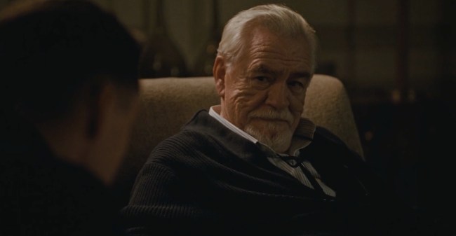 brian cox as logan roy in succession
