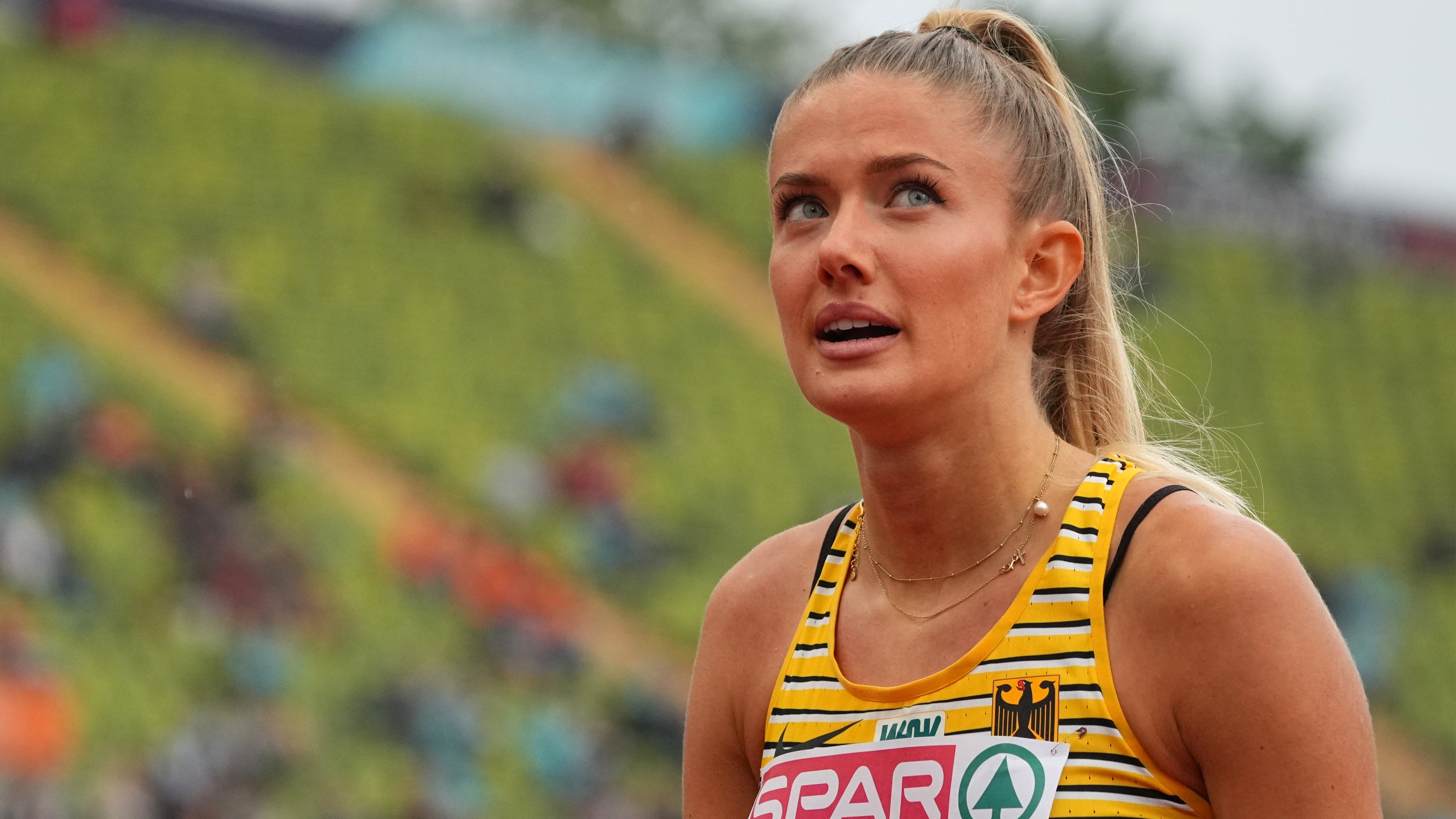 German hurdler and sprinter Alica Schmidt