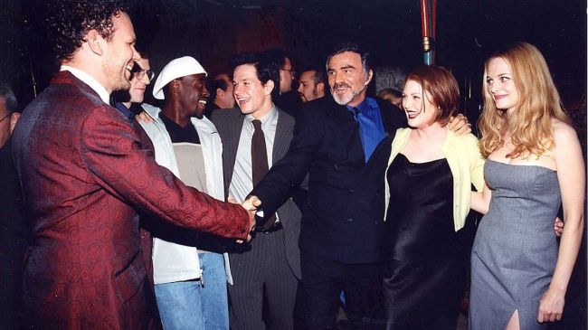 heather graham and the cast of boogie nights