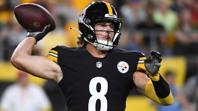 Pittsburgh Steelers quarterback Kenny Pickett