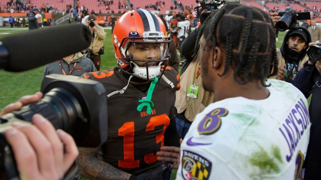 Odell Beckham Jr. and Lamar Jackson