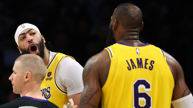 Anthony Davis and LeBron James