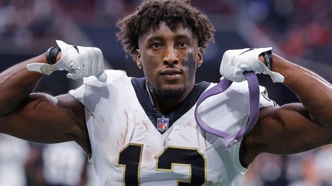 New Orleans Saints wide receiver Michael Thomas