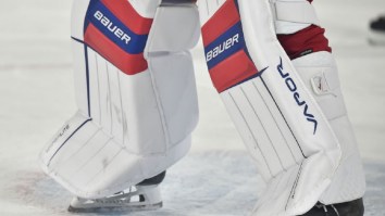 Ex-Goalie Mikayla Demaiter’s Short Jeans Bathroom Photos Go Viral On Social Media