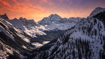 Unreal Video Shows Skier Saving The Life Of A Snowboarder Buried Headfirst In A Tree Well