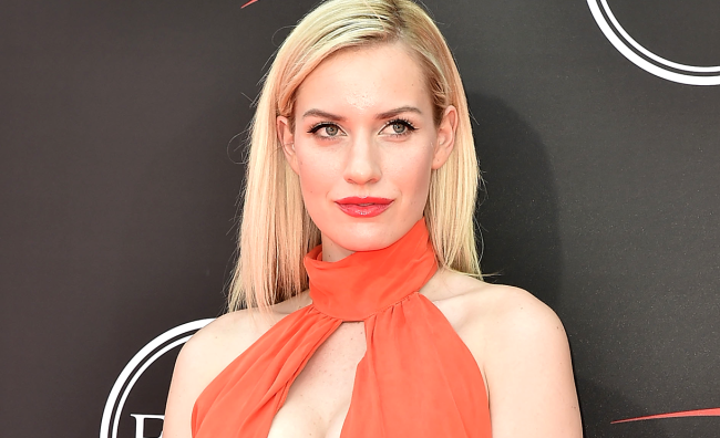 paige spiranac espys red carpet photos bathtub golf balls instagram