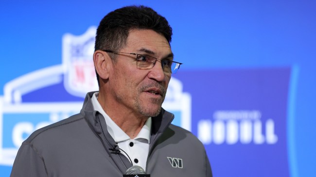 Commanders head coach Ron Rivera
