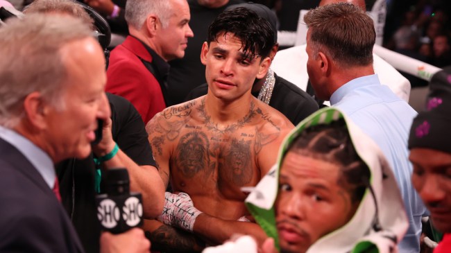 Ryan Garcia after losing to Gervonta Davis