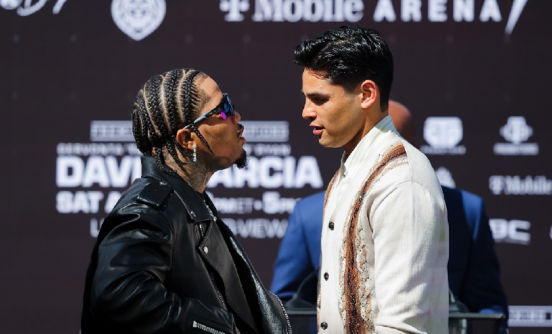 Ryan Garcia and Gervonta Davis face off