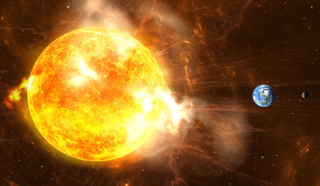 solar flare end of the world april 23