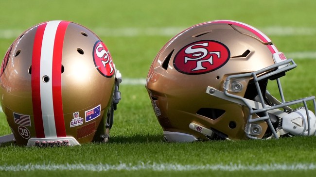 49ers helmets