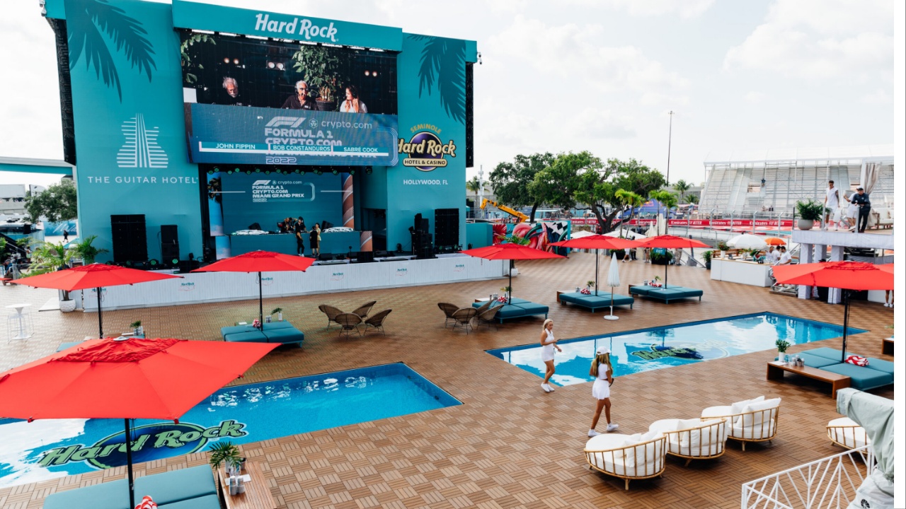 Hard Rock beach club F1 GP