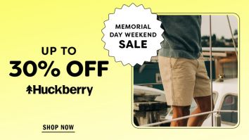 Huckberry Memorial Day Sale: Kick Off The Summer With Huge Savings On Top Apparel & Gear