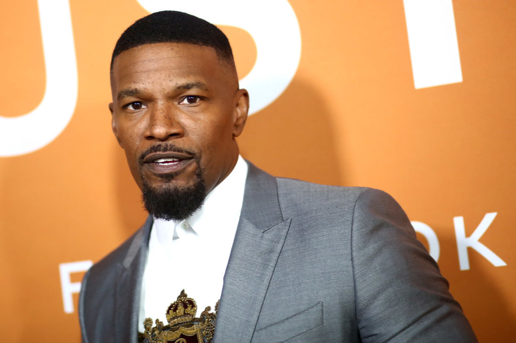 Jamie Foxx on the red carpet