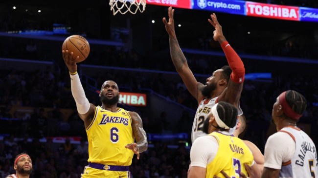Lakers star LeBron James