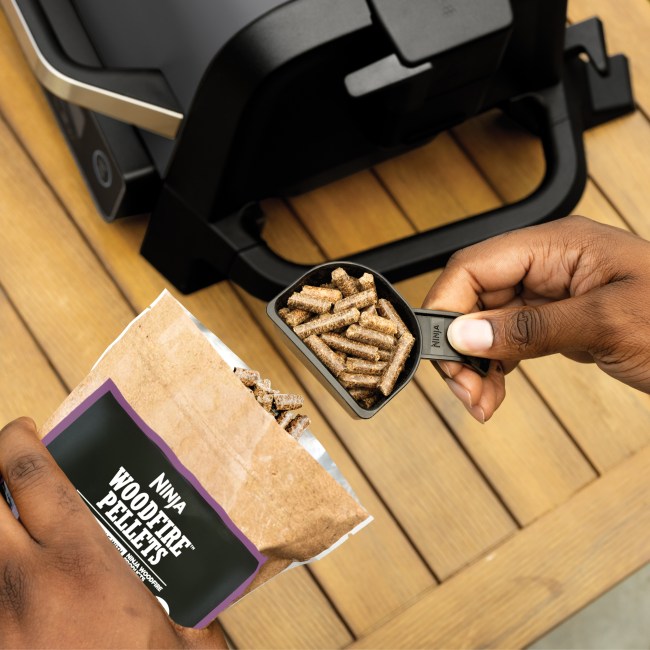 Ninja_Woodfire Pro Outdoor Grill wood pellets