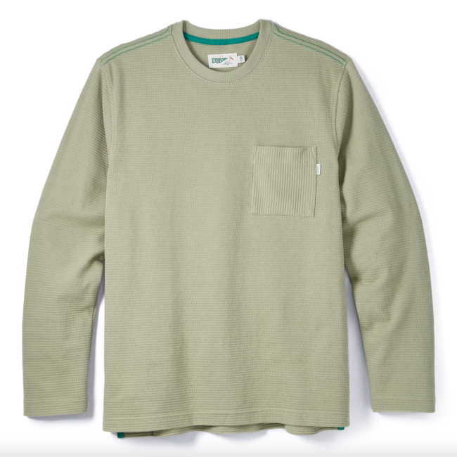 Wellen Ripple Beach Lightweight Crewneck Sweatshirt; shop Huckberry Memorial Day Sale