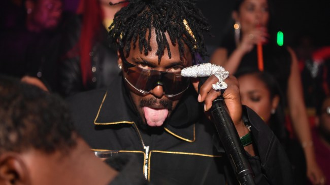 Antonio Brown at a performance.