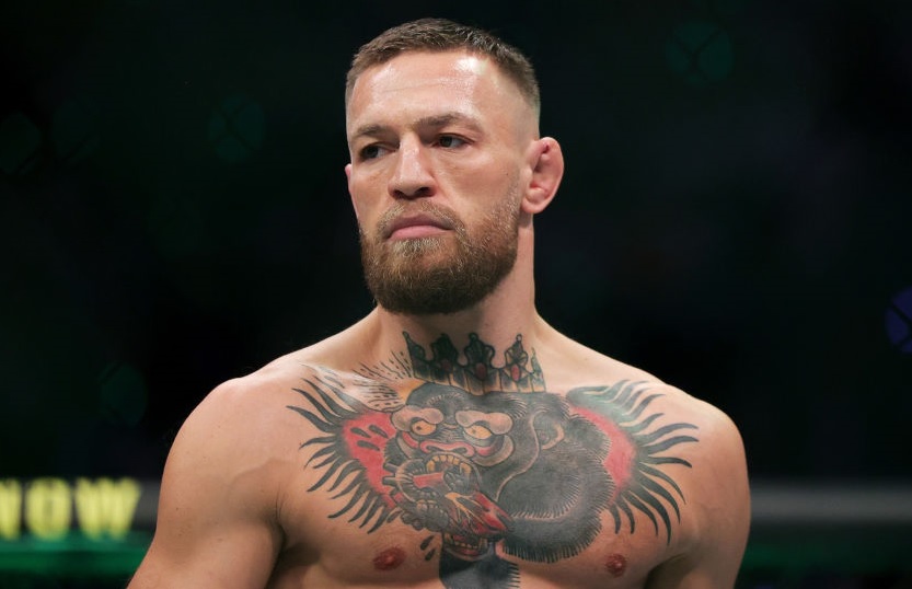 Conor McGregor in the octagon