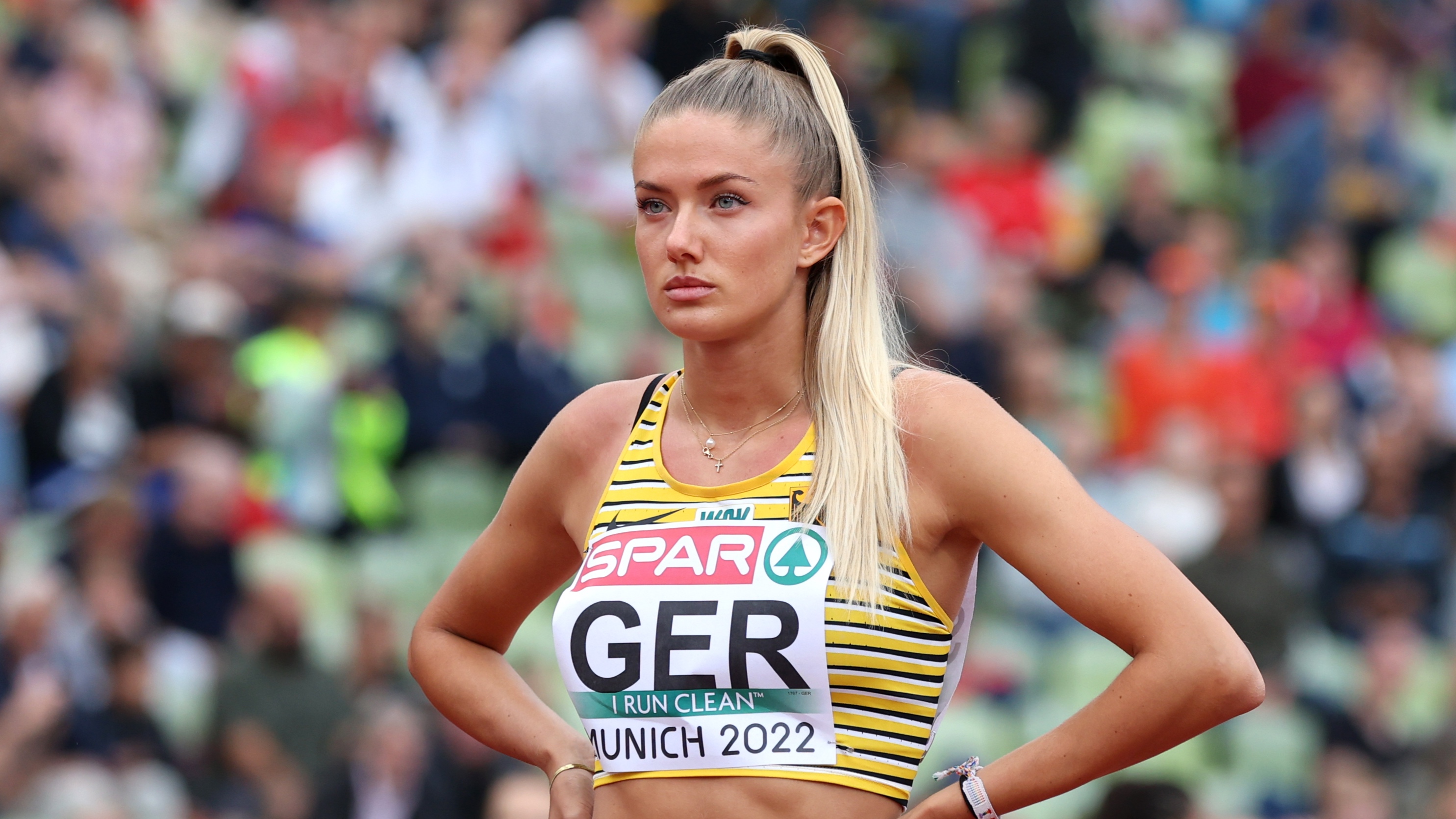 German hurdler Alica Schmidt
