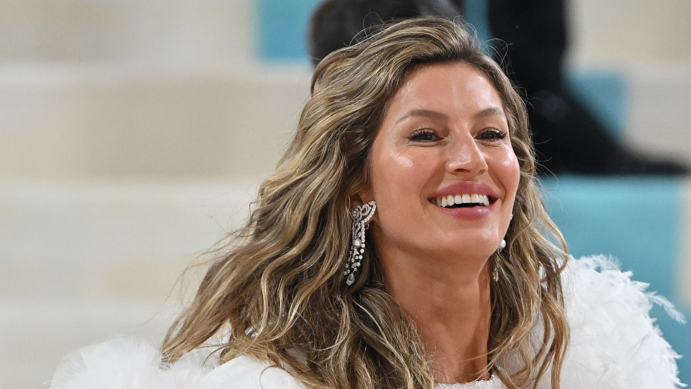 Gisele Bundchen on the runway