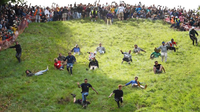 Gloucester Cheese Roll race