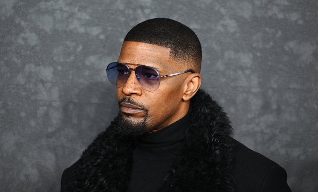 jamie foxx creed 3 premiere - mike tyson stroke