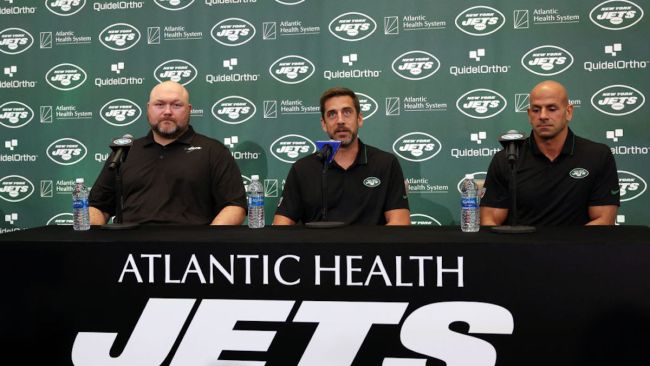 New York Jets Introduce Quarterback Aaron Rodgers