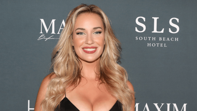 paige spiranac maxim party - us open bikini twitter