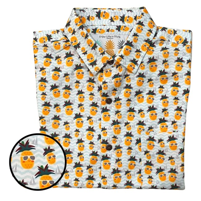 Tropical Bros Pineapple King shirt