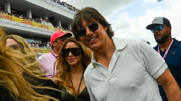 Shakira Spotted With Lewis Hamilton After Shutting Down Tom Cruise
