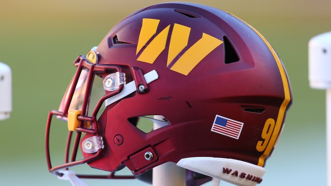 Washington Commanders helmet