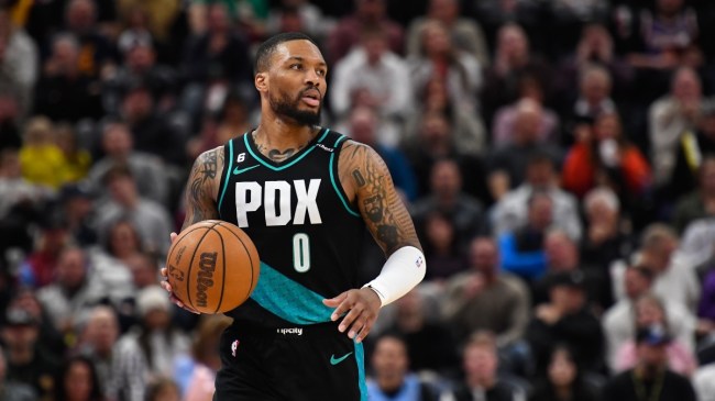 Blazers guard Damian Lillard