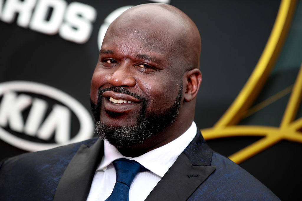 Shaq at the red carpet