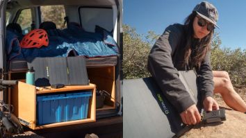 Stay Charged This Summer In The Wild With This Portable Solar Charger Available At Huckberry