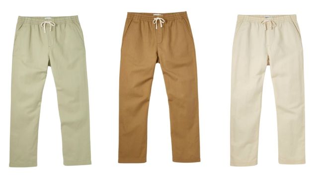 Shop Huckberry for Wellen Cotton Linen Easy Pants