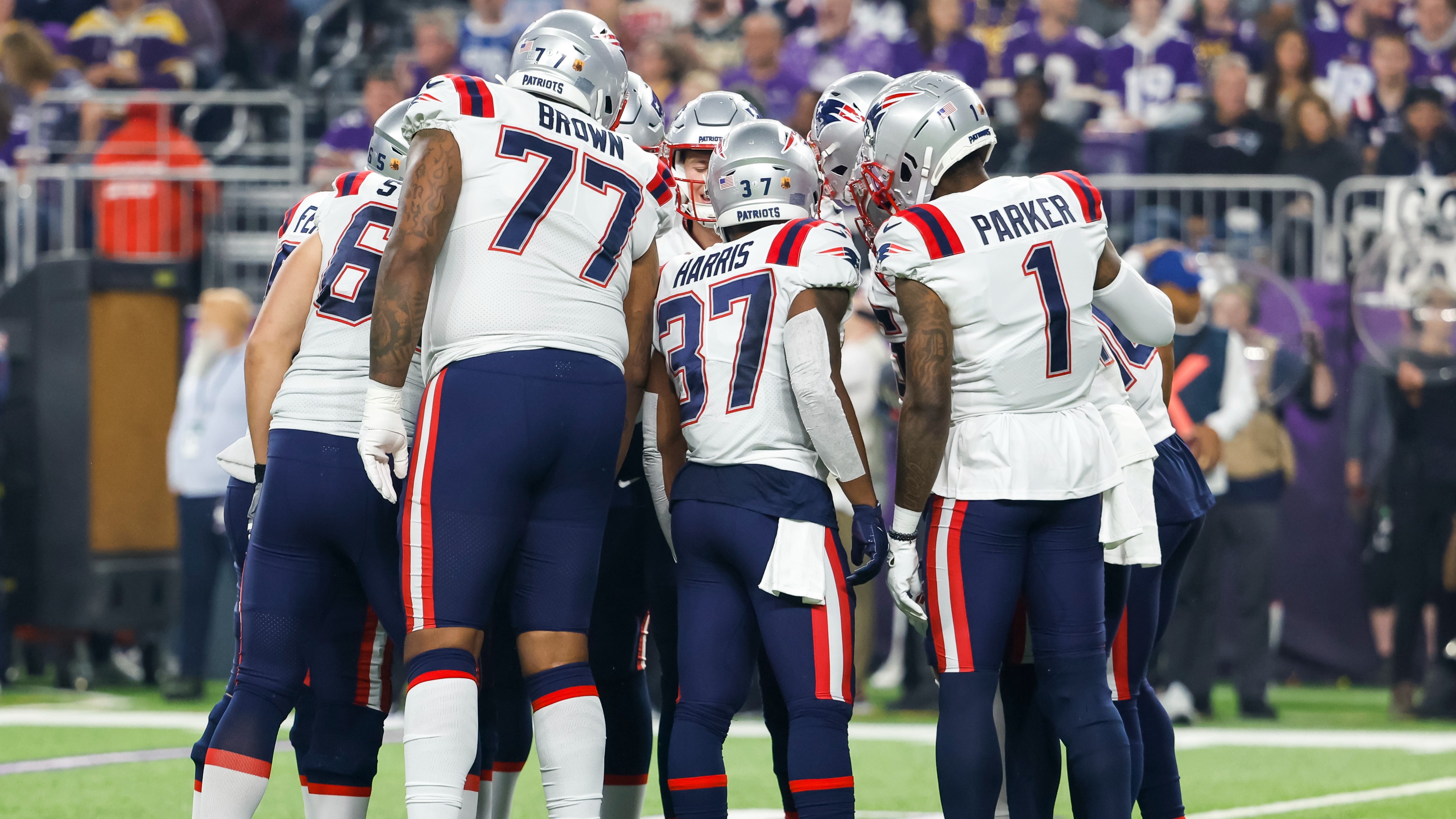 Patriots Huddle