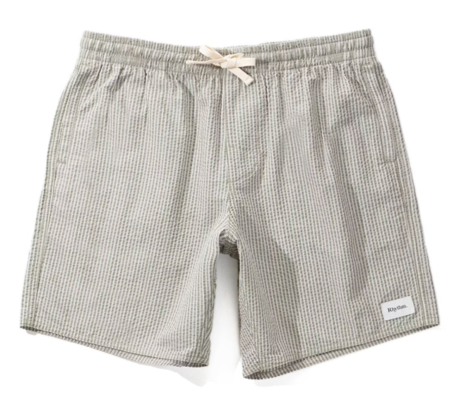 Rhythm Seersucker Stripe Jam Short