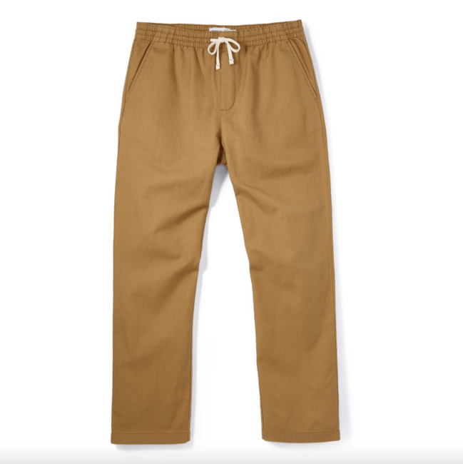 Wellen Cotton Linen Easy Pants