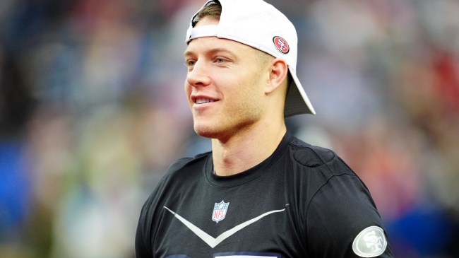 Christian McCaffrey at the Pro Bowl.