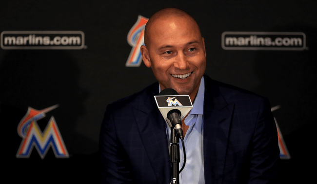 derek jeter marlins press conference
