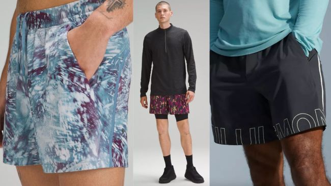 Shop lululemon Pace Breaker shorts