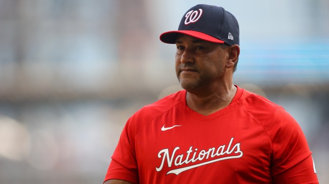 Nationals manager Davey Martinez