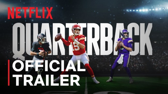 netflix quarterback doc trailer