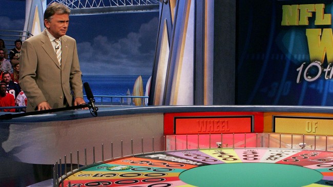 Pat Sajak on Wheel of Fortune