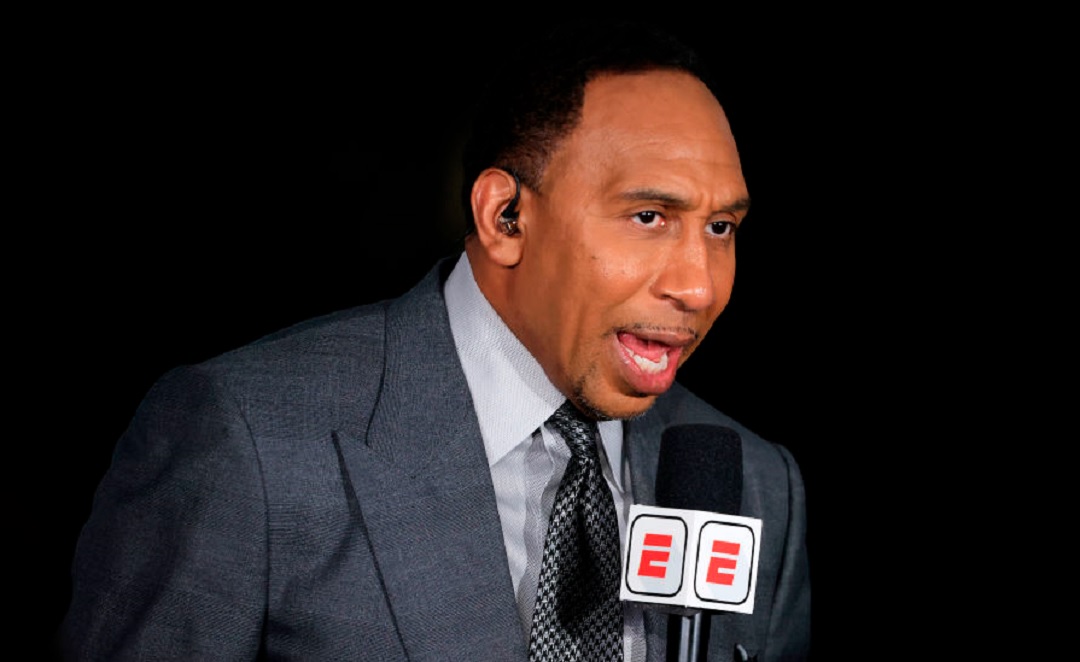 Stephen A Smith on the mic