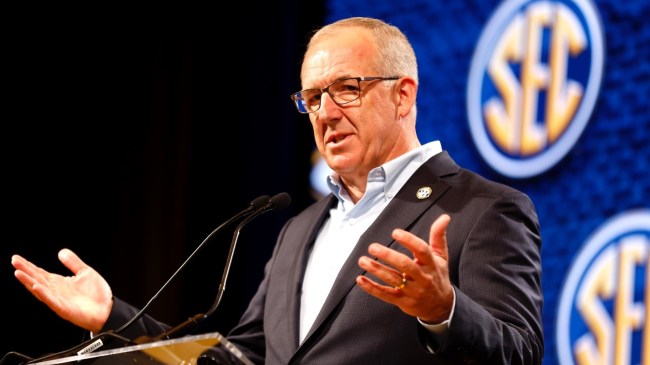 Greg Sankey at SEC Media Days