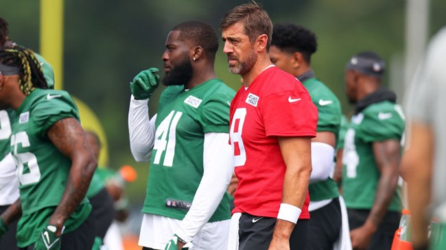 Jets star Aaron Rodgers